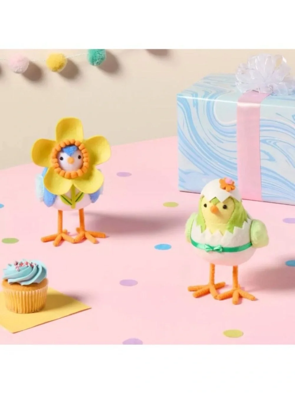 Spritz Easter 2026 Spring Featherly Friends Yellow Flower Bird Sprout 🌼